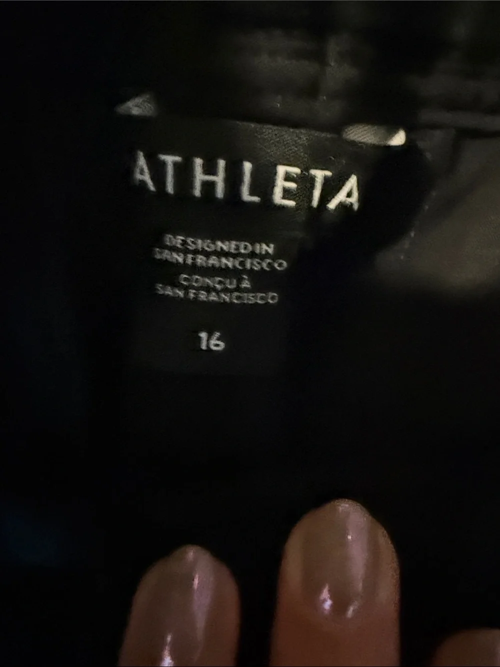 Athleta Linen Black Wide-Leg Drawstring Pants